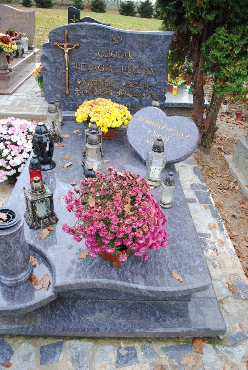 Lucjan Chojak 1935 Przelewice - Grobonet - Wyszukiwarka osób pochowanych