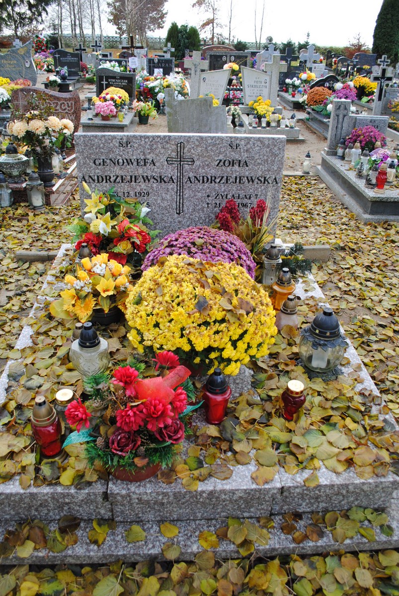 Genowefa Andrzejewska Przelewice - Grobonet - Wyszukiwarka osób pochowanych