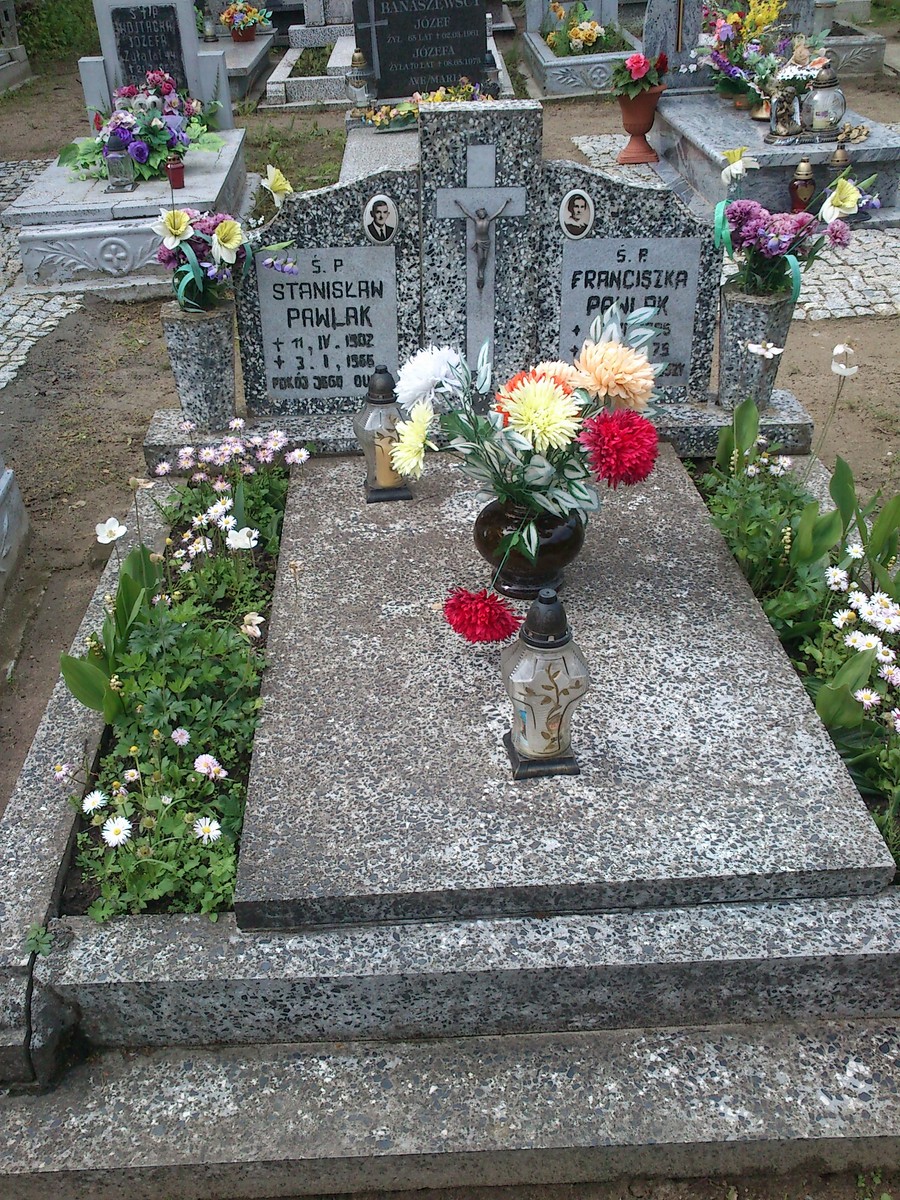 Grób Stanisława Baranowska 