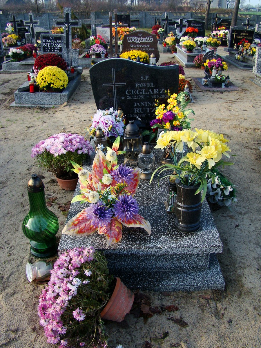 Paweł Ceglarz 1981 Przelewice - Grobonet - Wyszukiwarka osób pochowanych