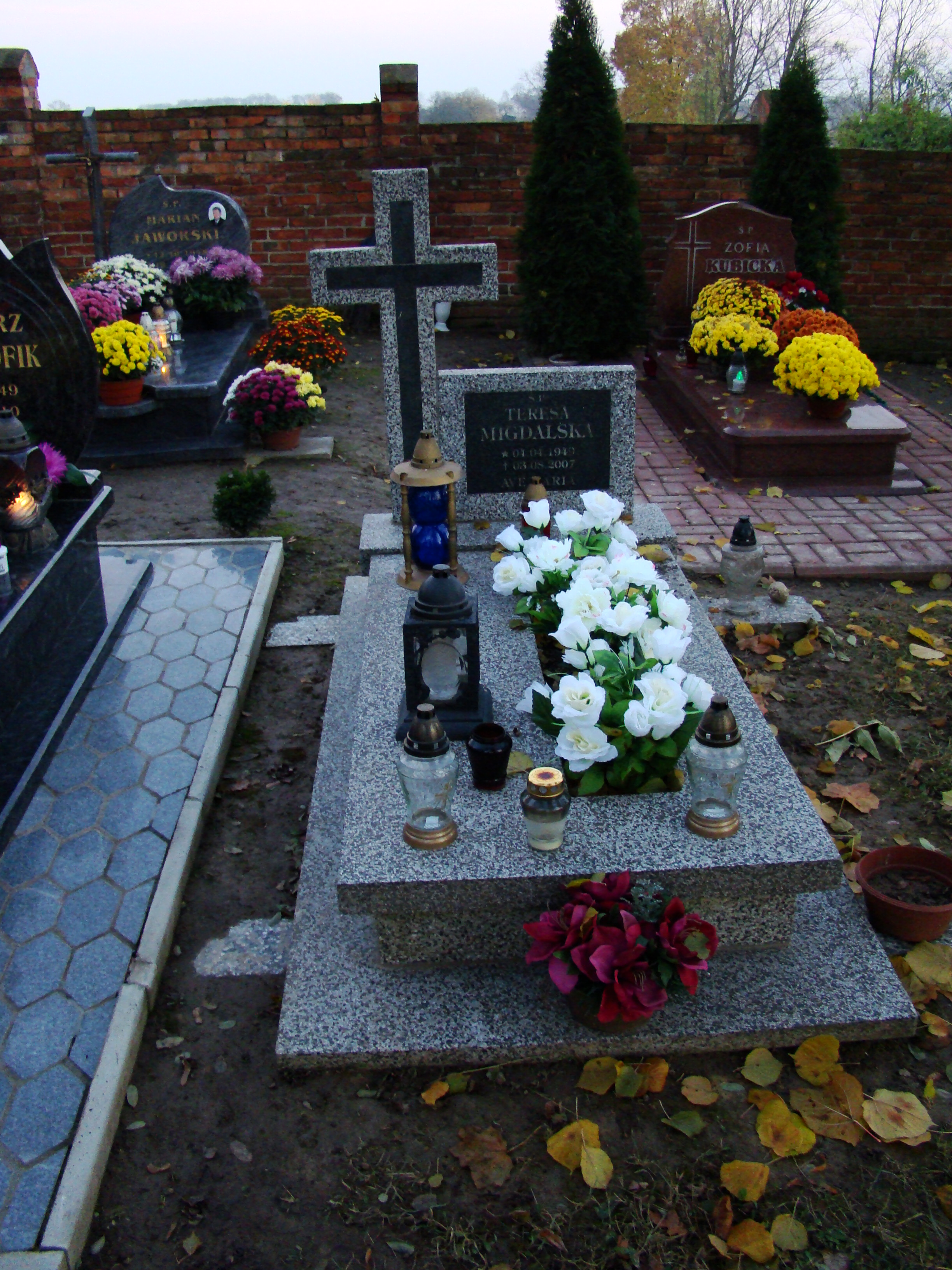 Teresa Migdalska 1949 Przelewice - Grobonet - Wyszukiwarka osób pochowanych