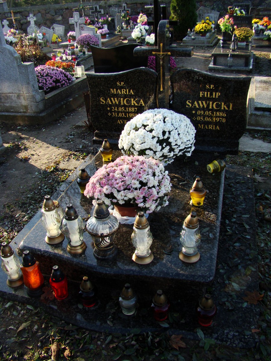 Maria Sawicka 1887 Przelewice - Grobonet - Wyszukiwarka osób pochowanych