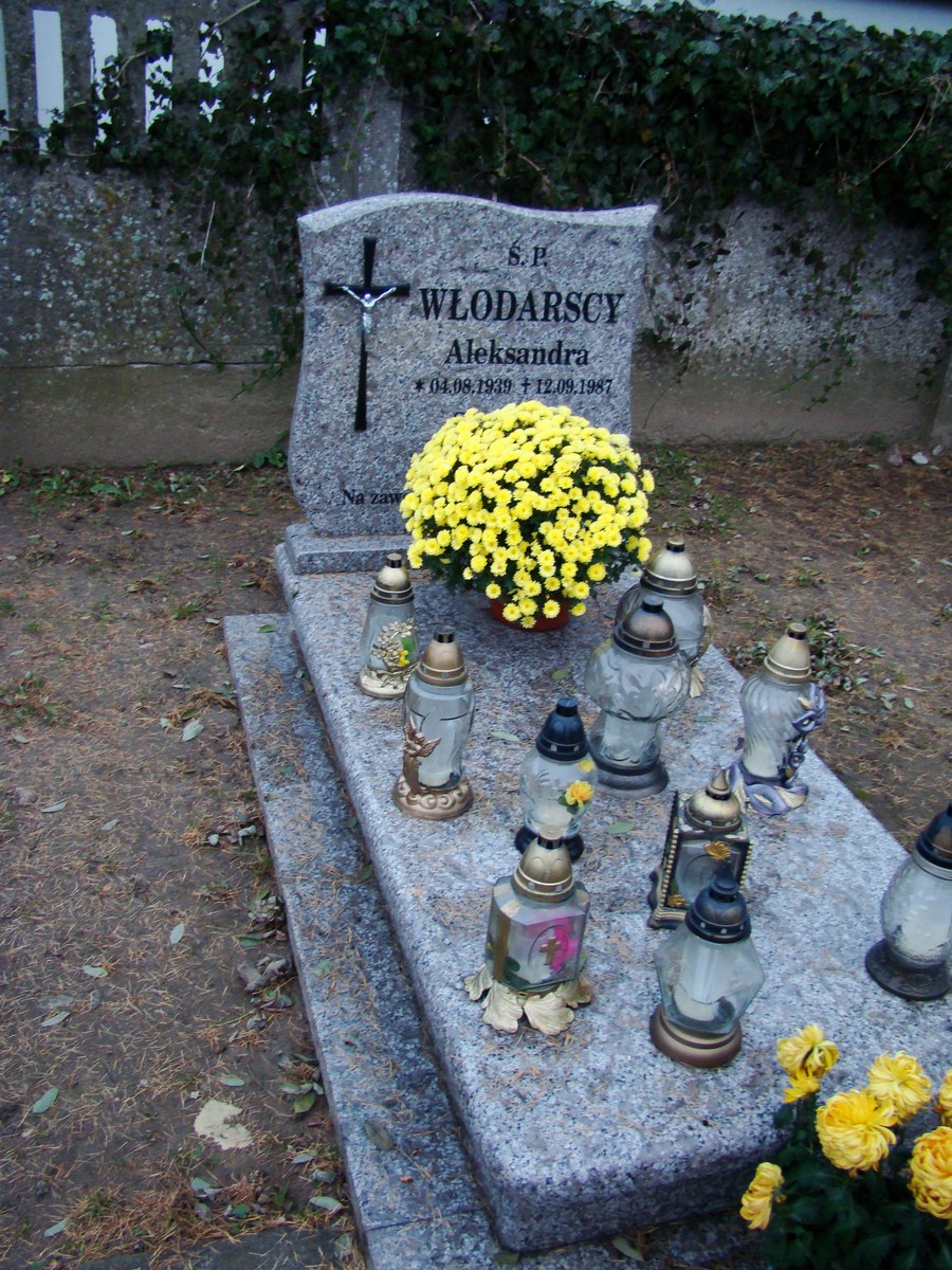 Aleksandra Włodarska Przelewice - Grobonet - Wyszukiwarka osób pochowanych